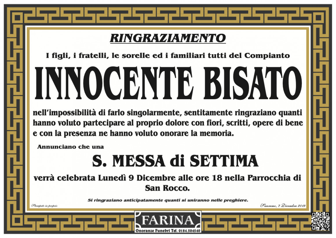 Innocente Bisato
