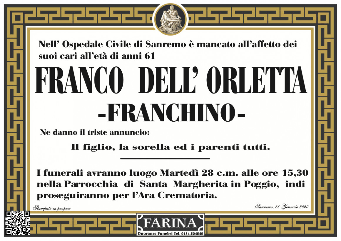 Franco dell'Orletta