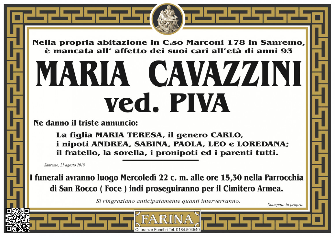 Maria Cavazzini