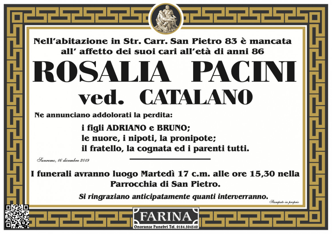 Rosalia Pacini
