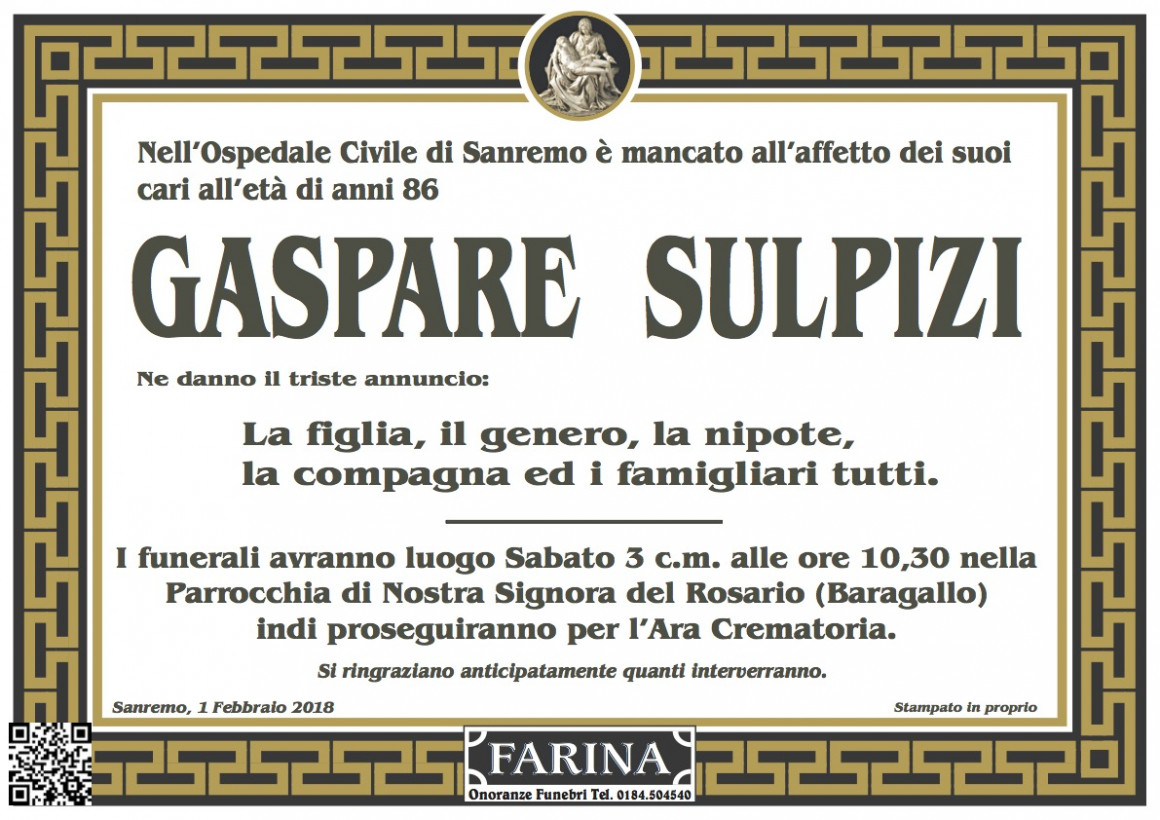Gaspare Sulpizi