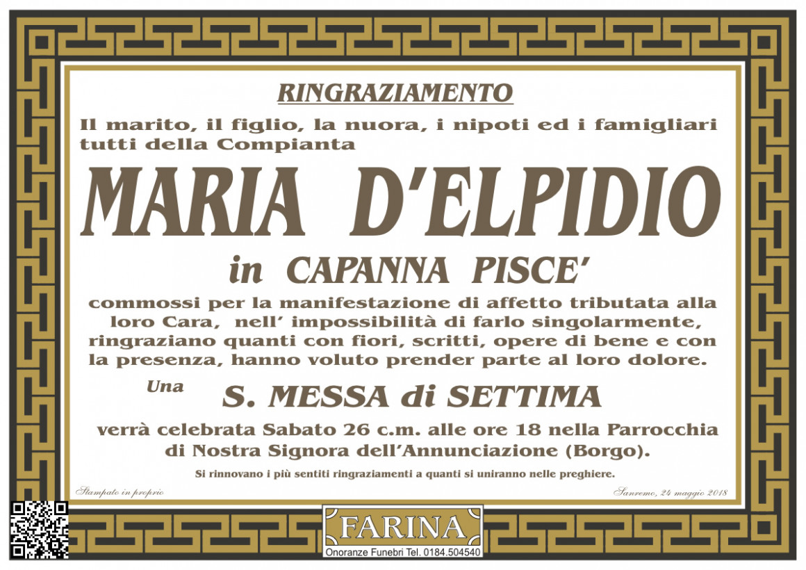 Maria D'Elpidio